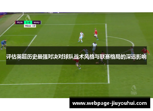 评估英超历史最强对决对球队战术风格与联赛格局的深远影响